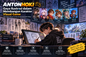 ANTONHOKI: Gaya Ilustrasi Visual dalam Game